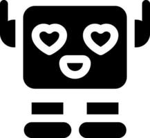 diese Symbol oder Logo Roboter Symbol oder andere wo es erklärt das technologisch und Sache Ergebnisse Das können Hilfe Mensch Arbeit oder wie Kinder- Spielzeuge oder andere und Sein benutzt zum Netz, Design vektor