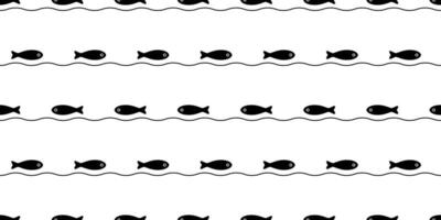 fisk sömlös mönster haj vektor lax delfin tonfisk Vinka klotter tecknad serie hav hav scarf isolerat upprepa tapet bricka bakgrund illustration design