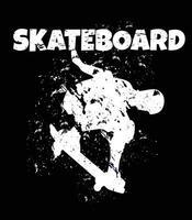 kostenlos Vektor Skateboard Illustration