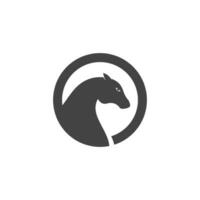 Pferd Logo Vorlage Vektor-Symbol vektor