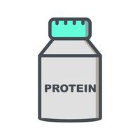 Vektor-Protein-Symbol vektor