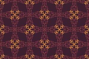 Arabisch Muster. lila und Orange Hintergrund mit Arabisch Ornamente. Muster, Hintergründe und Tapeten zum Ihre Design. Textil- Ornament. Vektor Illustration.