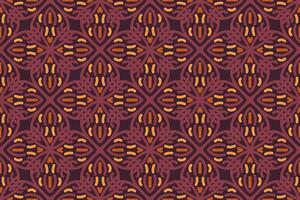 orientalisch Muster. lila und Orange Hintergrund mit Arabisch Ornamente. Muster, Hintergründe und Tapeten zum Ihre Design. Textil- Ornament. Vektor Illustration.