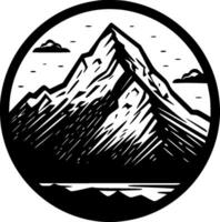 Berge - - hoch Qualität Vektor Logo - - Vektor Illustration Ideal zum T-Shirt Grafik