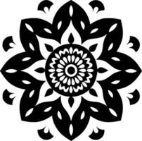 Mandala - - hoch Qualität Vektor Logo - - Vektor Illustration Ideal zum T-Shirt Grafik