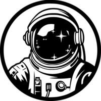 Astronaut - - hoch Qualität Vektor Logo - - Vektor Illustration Ideal zum T-Shirt Grafik