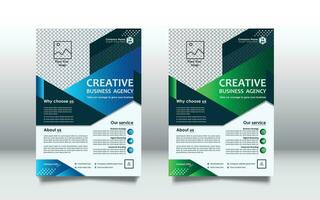 korporativ Flyer Design kreativ modern Vektor Vorlage, Sie können benutzt zum Ihre Geschäft Agentur.