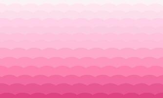 rosa delikat romantisk vågig vektor bakgrund tillverkad av enkel former