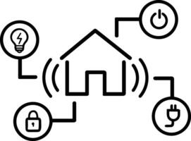 Zuhause Startseite Symbol Symbol Vektor Bild. Illustration von das Haus echt Nachlass Grafik Eigentum Design Bild