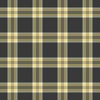 Vektor nahtlos Muster von prüfen Tartan Textur mit ein Stoff Hintergrund Textil- Plaid.