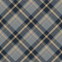 Nahtloses Muster aus schottischem Tartan-Plaid. wiederholbarer hintergrund mit karierter stoffstruktur. Vektorhintergrund gestreifter Textildruck. vektor