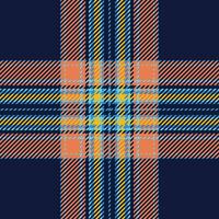 kariertes Karomuster. nahtlose Stoffstruktur. Tartan-Textildruck. vektor