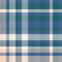 nahtlos Plaid Muster von Textur Vektor prüfen mit ein Textil- Stoff Hintergrund Schottenstoff.