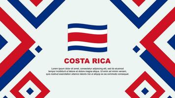 costa rica flagga abstrakt bakgrund design mall. costa rica oberoende dag baner tapet vektor illustration. costa rica mall