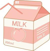 mjölk dryck kartong låda vektor
