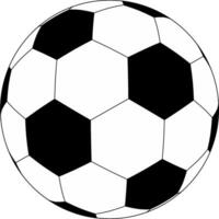 illustration teckning av symbol och ikon fotboll vektor