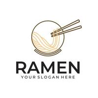 Ramen Illustration Logo vektor