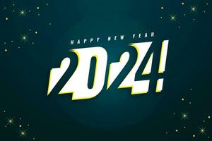glücklich Neu Jahr 2023 Platz Vorlage mit 3d hängend Nummer. Gruß Konzept zum 2023 Neu Jahr Feier vektor