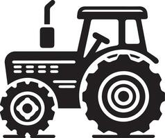 Traktor Symbol Vektor Illustration, Traktor Vektor Silhouette, Neu Modell- Traktor Symbol isoliert Weiß Hintergrund