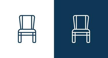 Stuhl Symbol Illustration isoliert Vektor Zeichen Symbol