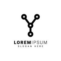 premie vektor y logotyp. skön logotyp design för lyx företag varumärke. elegant identitet design i vit bakgrund.