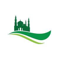 Moschee muslimische Symbol Vektor Illustration