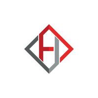 h Logo Hexagon Illustration Symbol vektor