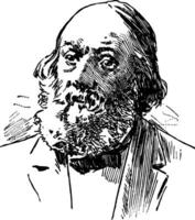 edward everett gesund Jahrgang Illustration vektor