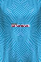 Vektor Hintergrund abstrakt Blau zum Sport Jersey Sublimation Muster Textur