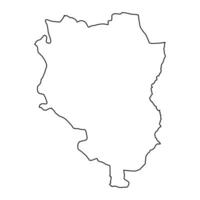 sankuru provins Karta, administrativ division av demokratisk republik av de Kongo. vektor illustration.