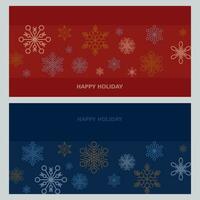 Winter und Weihnachten Hintergrund Vektor Design mit Schneeflocken