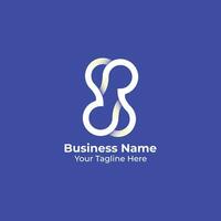 första brev logotyp b, bb logotyp, företag, företag, teknik, teknologi logotyp design vektor