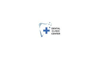 Dental Klinik Zahn Logo Design Vektor Illustration.