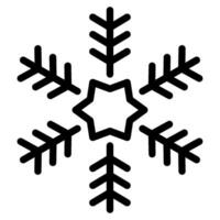Schneeflocke Illustration Symbole zum Netz, Anwendung, Infografik, usw vektor