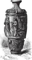 das Vase von Mantua, Jahrgang Gravur. vektor