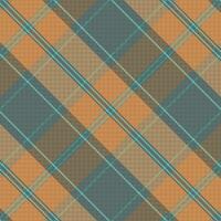 Tartan-Plaidmuster mit Textur und Retro-Farbe. vektor