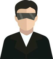 Clip Art von ein stilvoll Mann tragen Sonnenbrille Vektor oder Farbe Illustration