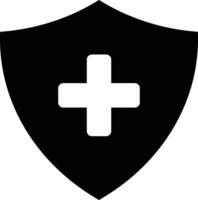 medizinisch Schild Symbol isoliert auf Weiß Hintergrund . immun System Symbol Vektor . Mensch Versicherung Symbol