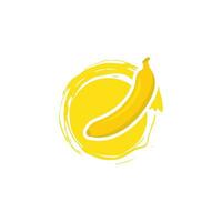 Banane Vektor Symbol Illustration Design