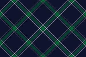 Tartan karierter Hintergrund, nahtloses Muster mit diagonalen Karos. vektorgewebestruktur für textildruck, geschenkpapier, geschenkkarte, tapete. vektor