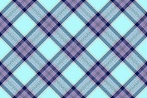 Textur Vektor Plaid von Textil- Tartan nahtlos mit ein Stoff Muster prüfen Hintergrund.