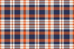 Textil- Muster Plaid von nahtlos Textur Hintergrund mit ein Tartan Vektor prüfen Stoff.