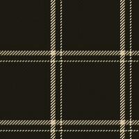 Nahtloses Muster aus schottischem Tartan-Plaid. wiederholbarer hintergrund mit karierter stoffstruktur. Vektorhintergrund gestreifter Textildruck. vektor