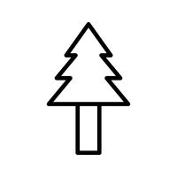 Pine Tree Vector Icon