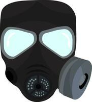gas mask, vektor eller Färg illustration.