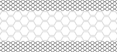 schwarz Hexagon Metall Netz Hintergrund vektor