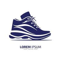 ein Logo von Schuhe Vektor Symbol Design Silhouette Sport Stiefel Konzept