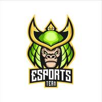 Esport Mannschaft Logo Design vektor