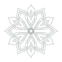 Mandala Ornament Vektor Illustration