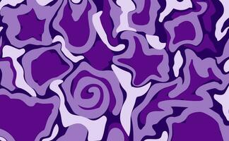 abstrakt Hintergrund mit bunt Wellen. modisch Vektor Illustration im Stil Farbe.